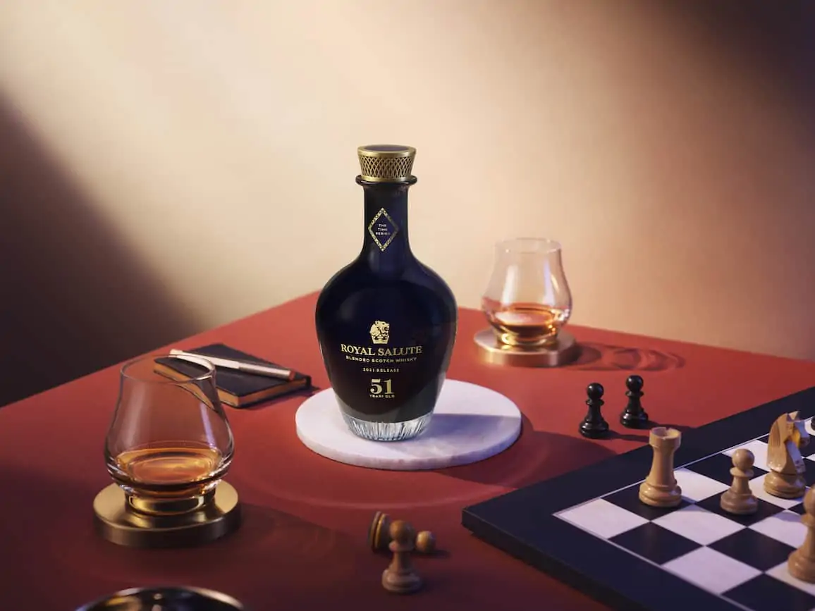 Pernod Ricard fait d'une bouteille de Royale Salute 51 ans un NFT