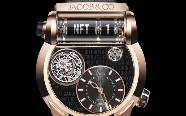 Jacob & Co lance une montre NFT qui part pour $100 000 aux enchères